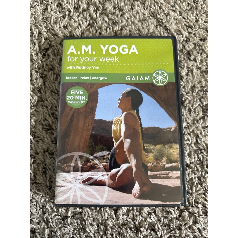 Gaiam‎ AM Yoga for your week wit Rodney Yee DVD
